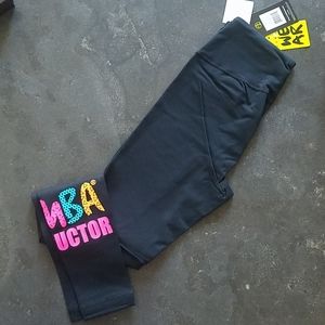 High waisted Zumba Instructor leggings